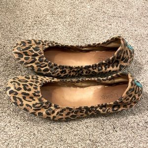 Tieks Leopard Print Flats